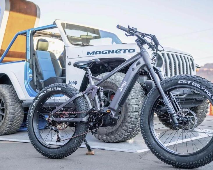 Доступен к заказу мощный электровелосипед от Jeep