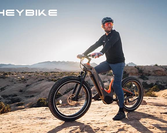Карбоновый толстячок с мотором 750 Вт: представлен электровелосипед Heybike Hero