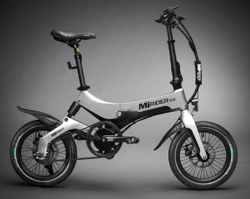 Новый электровелосипед One 20 от MiRiDER оснащен более крупными колесами